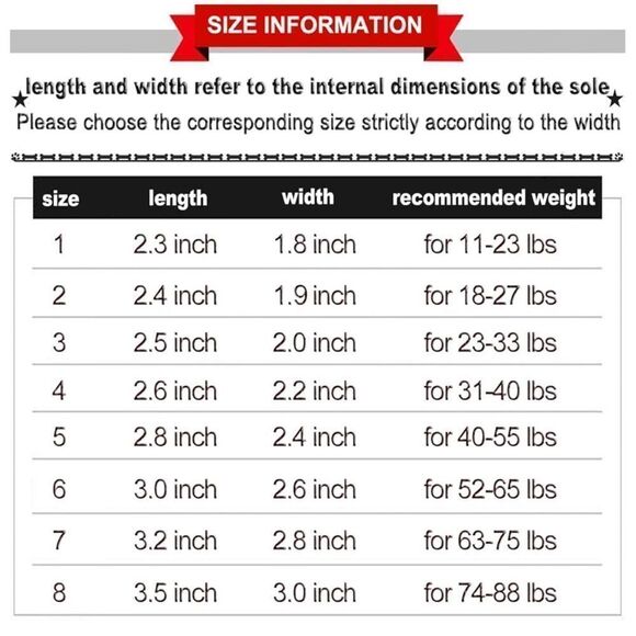 QUMY Dog Boots & Paw Protectors for Snow, Hot Pavement, Rain, Anti Slip, Black - Picture 3 of 8